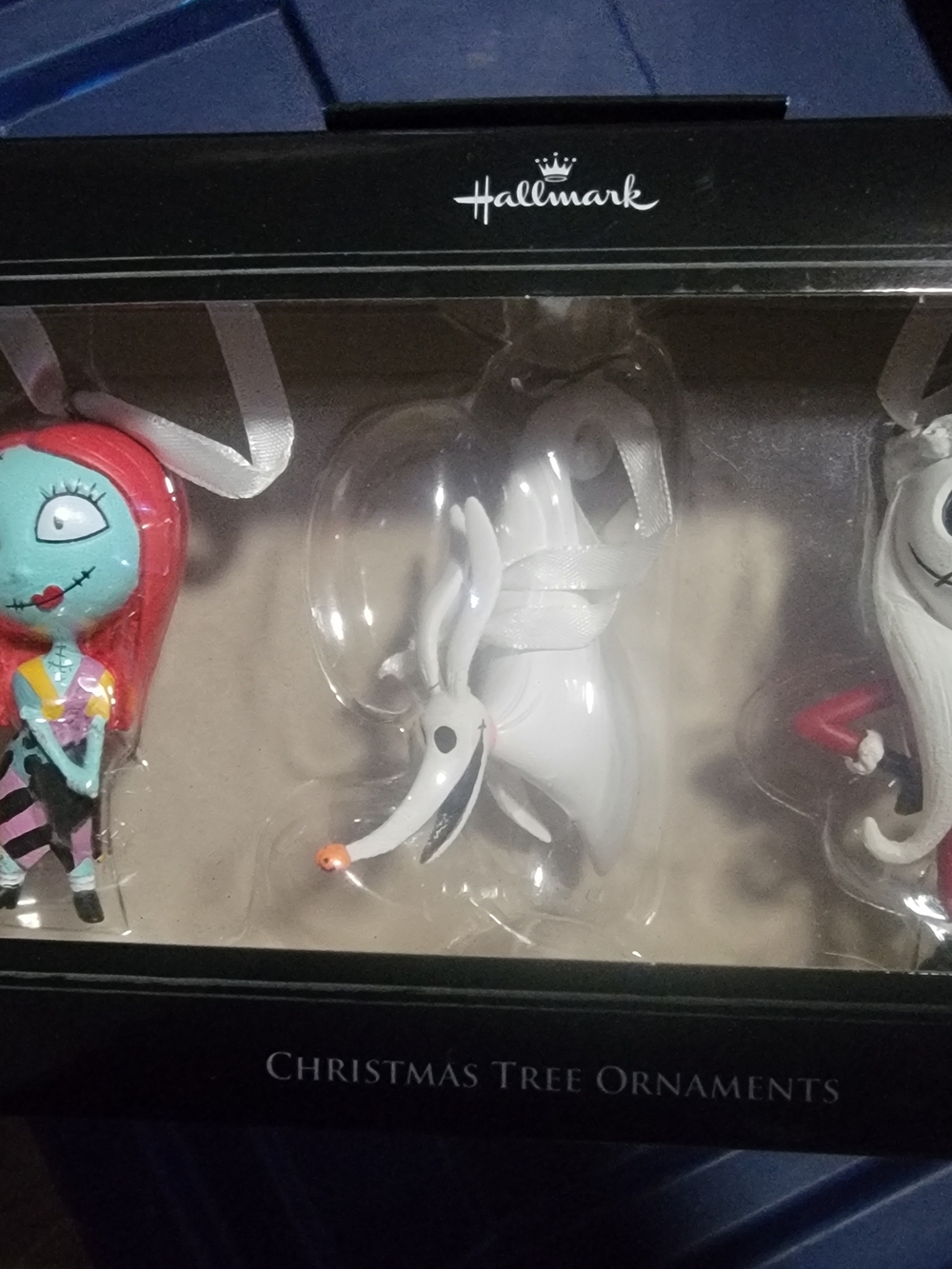 Hallmark The Nightmare Before Christmas Ornament Set - Red, Teal, White